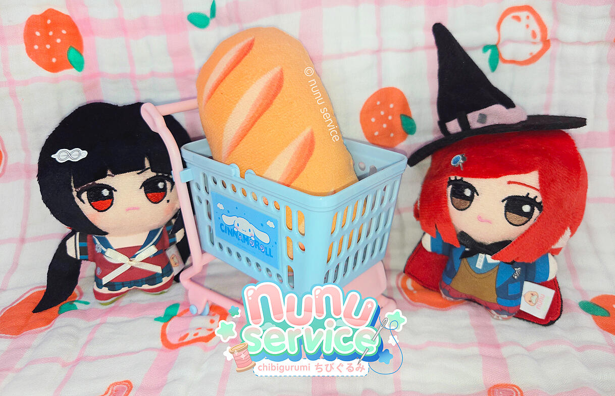 Maki & Himiko chibigurumi commissions Maki & Himiko chibigurumi commissions