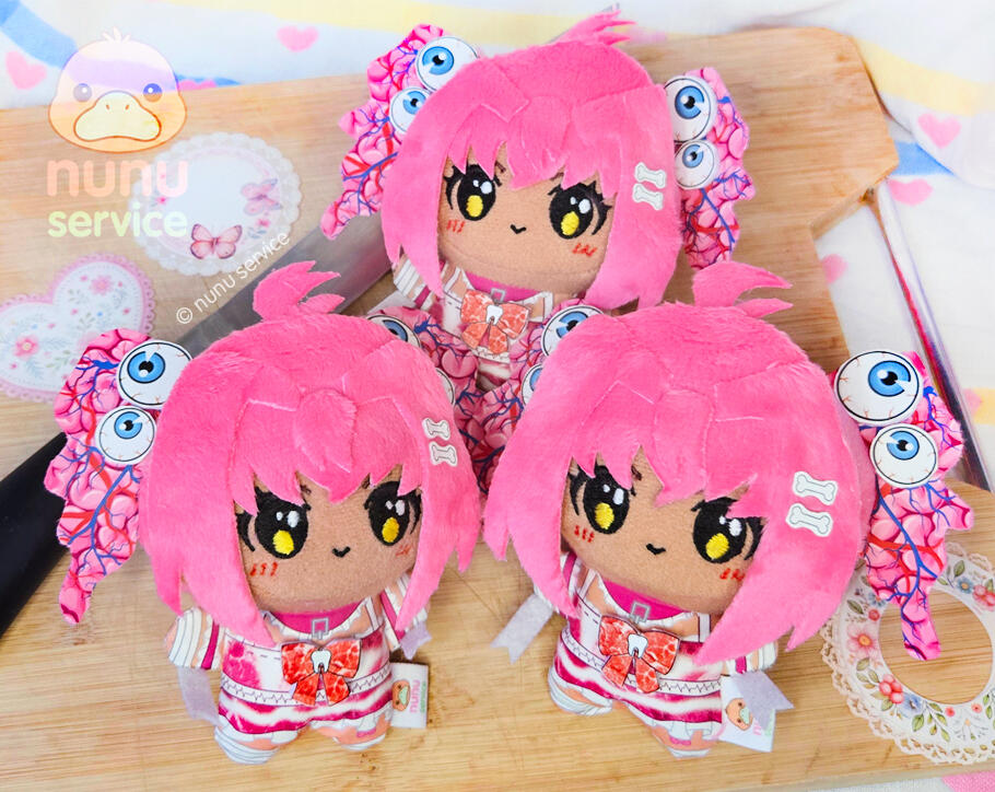 Meaty-chan chibigurumi commissions