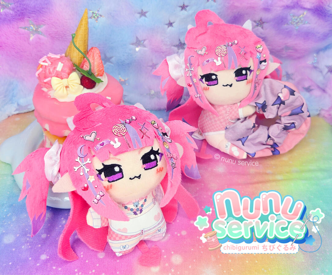 Ironmouse nui & hair scrunchie Ironmouse nui & hair scrunchie